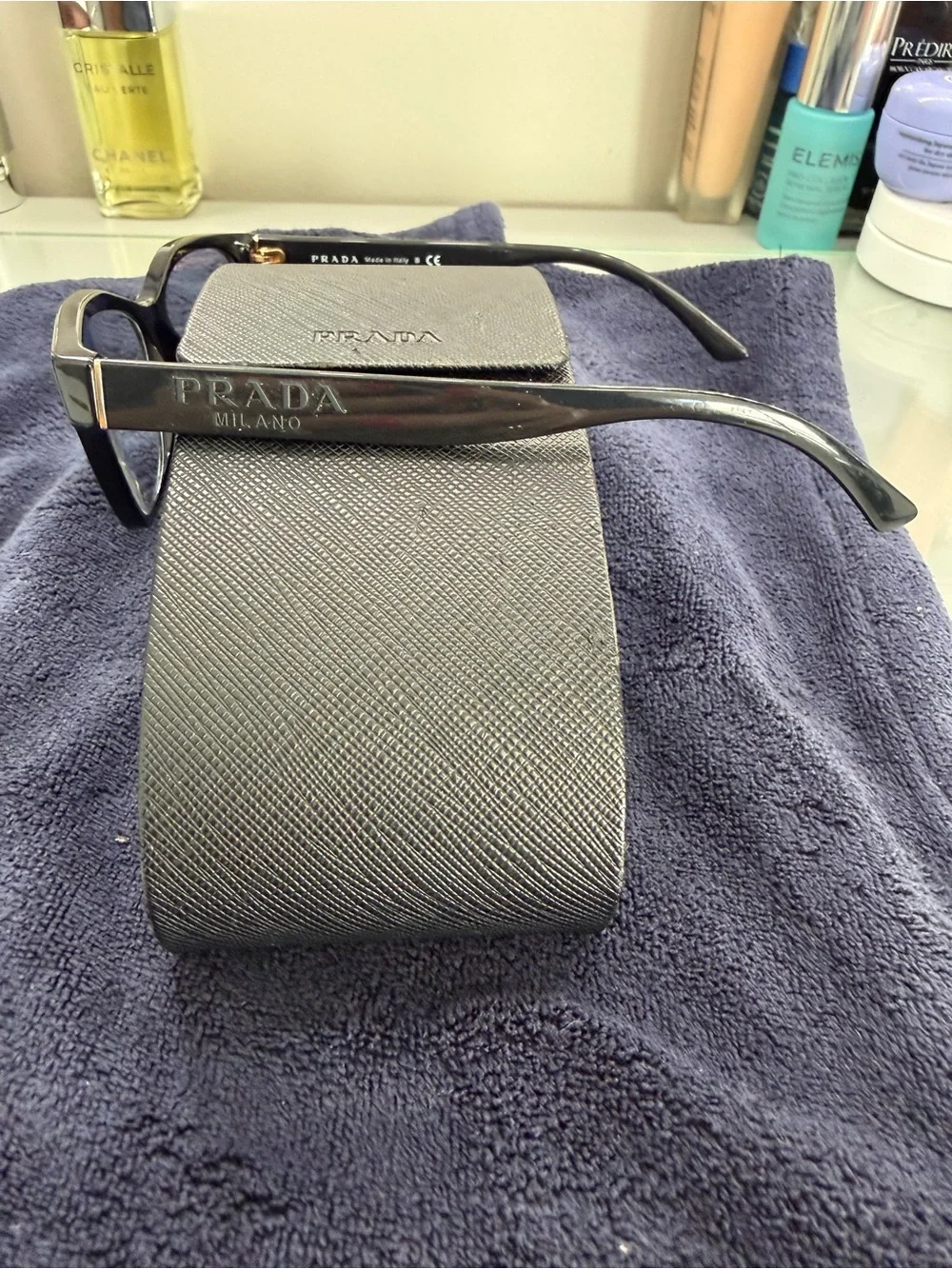 Prada Black Cat-Eye Optical Frames
